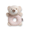 Бебешка Плюшена Дрънкалка Мече Osito Pink Interbaby