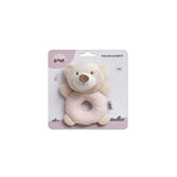 Бебешка Плюшена Дрънкалка Мече Osito Pink Interbaby