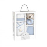 Baba kifutó szett 4 részes Newborn 0-6 hó Oso Blue Interbaby