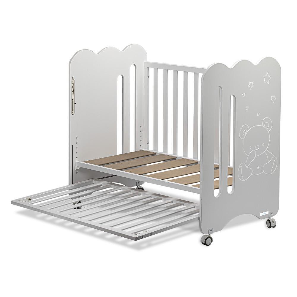 Бебешко Легло Curve 60 120 См. Бяло Interbaby
