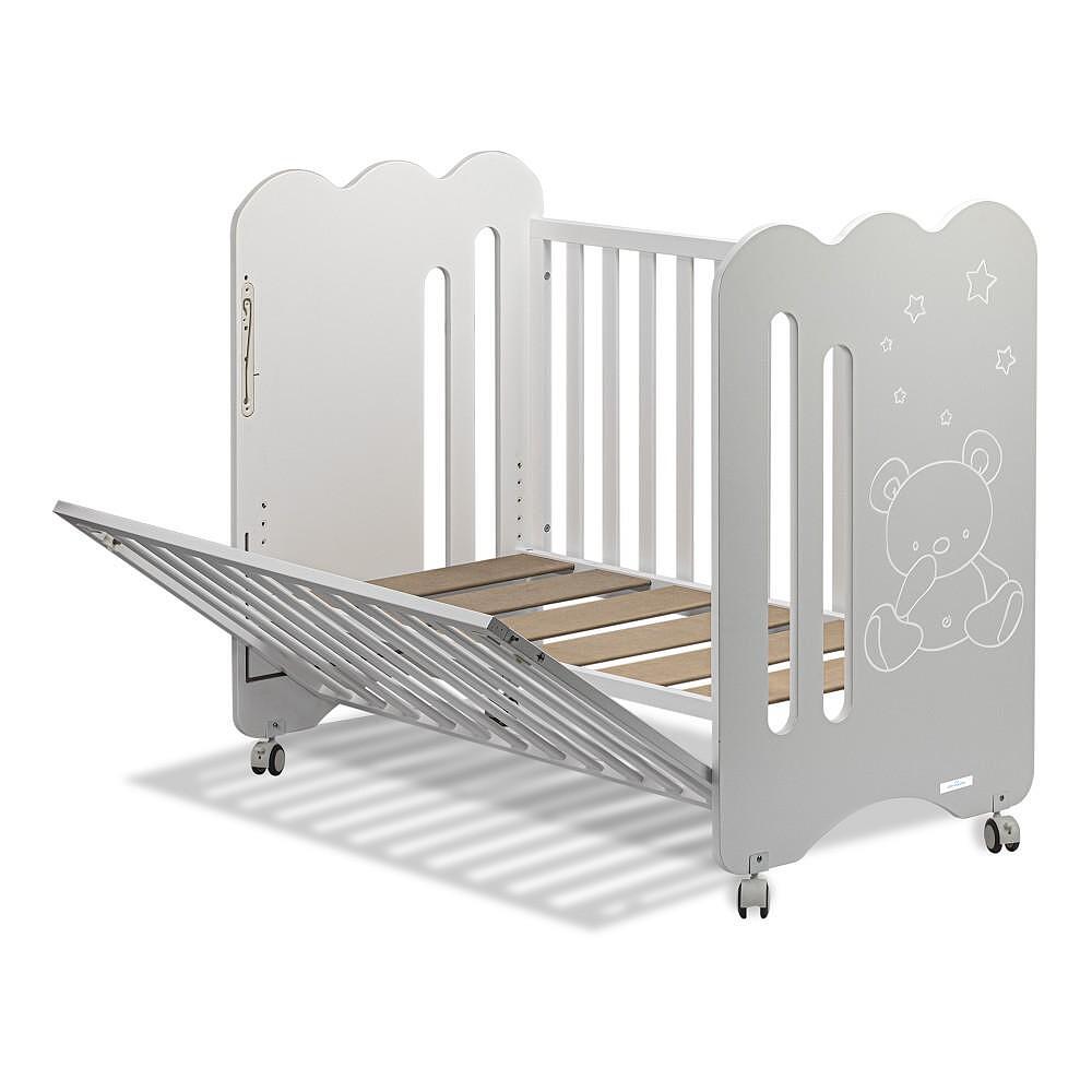 Бебешко Легло Curve 60 120 См. Бяло Interbaby