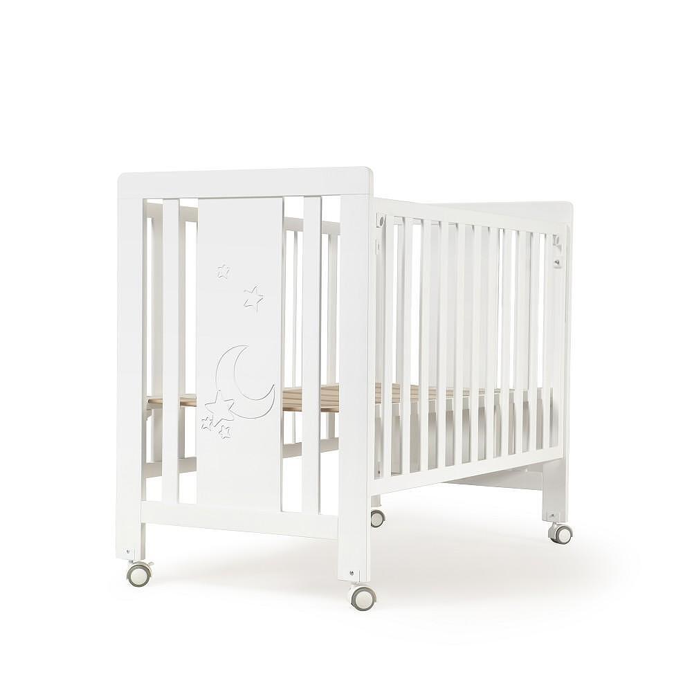Бебешко Легло Moonet Бяло 60 120 См. Interbaby