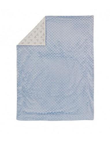 Бебешко Релефно Одеяло 80 110 См. Mickey Blue Interbaby