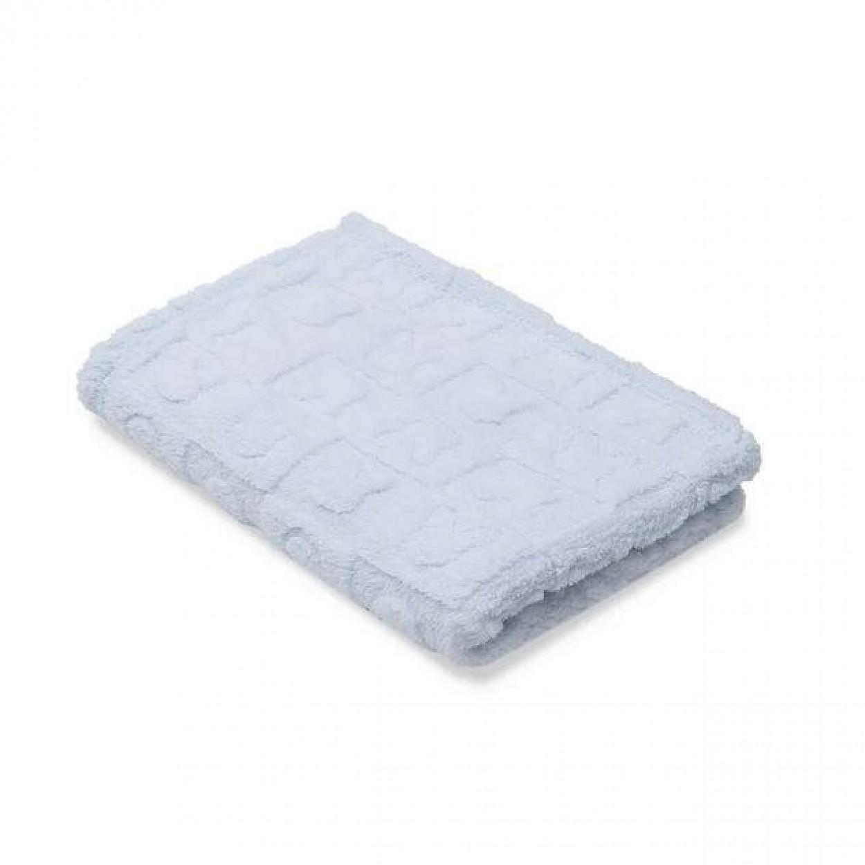 Baby takaró 80x110 cm, Sherpa Blue Interbaby