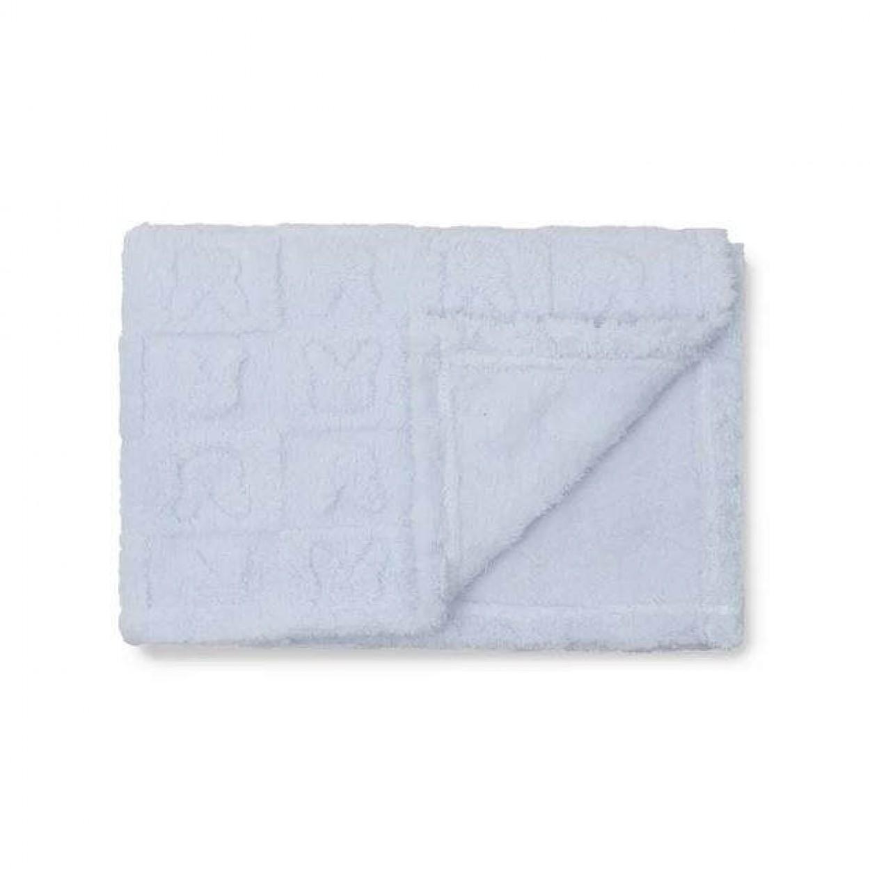 Baby takaró 80x110 cm, Sherpa Blue Interbaby