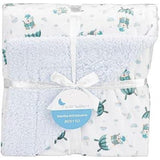 Бебешко Одеяло Lamb Paracadista Blue Interbaby