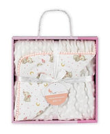 Бебешко Релефно Одеяло 80 110 См. Elefante Pink Interbaby