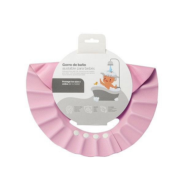 Комплект Бебешка Хавлия 100x100 См. + Козирка Estrella Luna Multicolor White Pink Interbaby