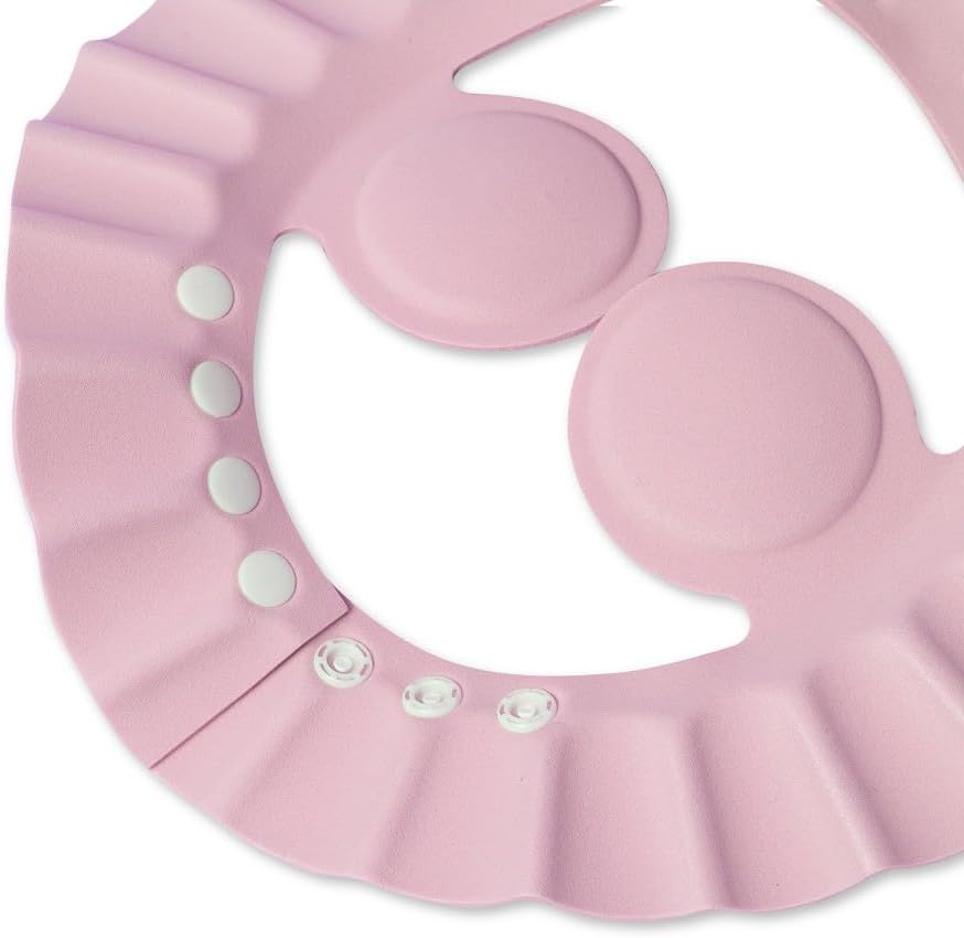 Комплект Бебешка Хавлия 100x100 См. + Козирка Oso Luna Estrellas White Pink Interbaby