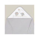 Комплект Бебешка Хавлия С Лигавник 100x100 См. Cachirulo Grey Interbaby
