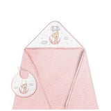 Комплект Бебешка Хавлия С Лигавник 100x100 См. Osito Luna Pink Interbaby