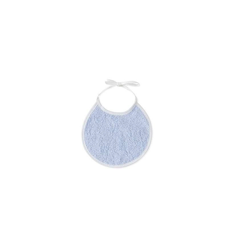 Комплект Бебешка Хавлия С Лигавник 100x100 См. Oso Lazo White Blue Interbaby