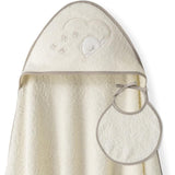 Комплект Бебешка Хавлия С Лигавник 100x100 См. Oso Mariposas Beige Interbaby
