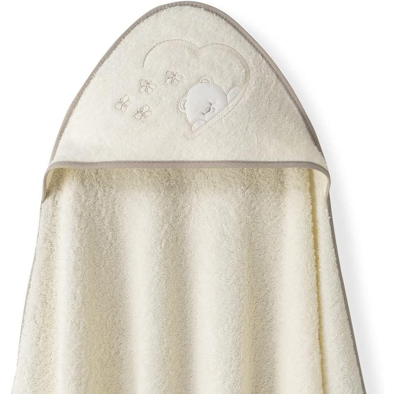 Комплект Бебешка Хавлия С Лигавник 100x100 См. Oso Mariposas Beige Interbaby