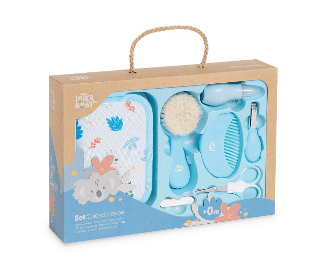 Хигиенен Комплект За Бебе 6ч Koala Blue Interbaby