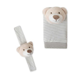 Комплект Дрънкалки Ръкавички Osito Grey Interbaby