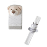 Комплект Дрънкалки Ръкавички Osito Grey Interbaby