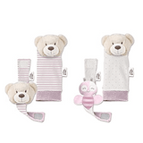 Комплект Дрънкалки Ръкавички Osito Pink Interbaby