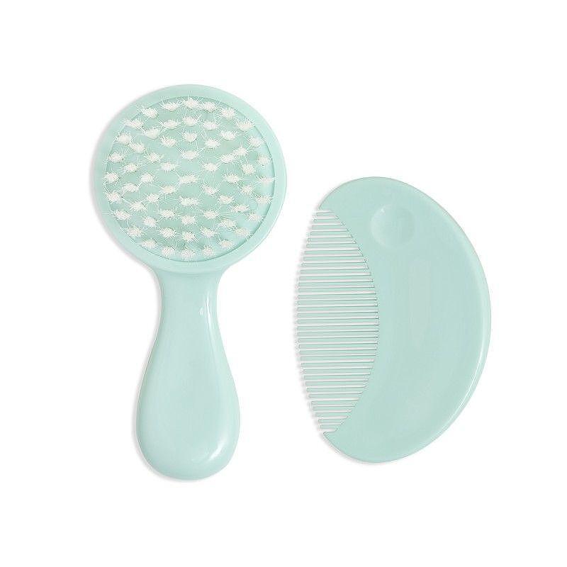 Комплект Гребен И Четка Green Interbaby