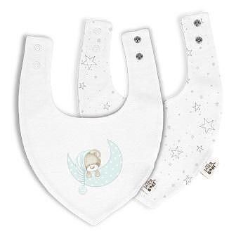 Лигавник Бандана 2 Бр 20х30см Sleep Green Interbaby