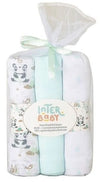 Муселинови Пелени 80х80 См 3бр Panda Green Interbaby