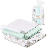 Муселинови Пелени 80х80 См 3бр Panda Green Interbaby