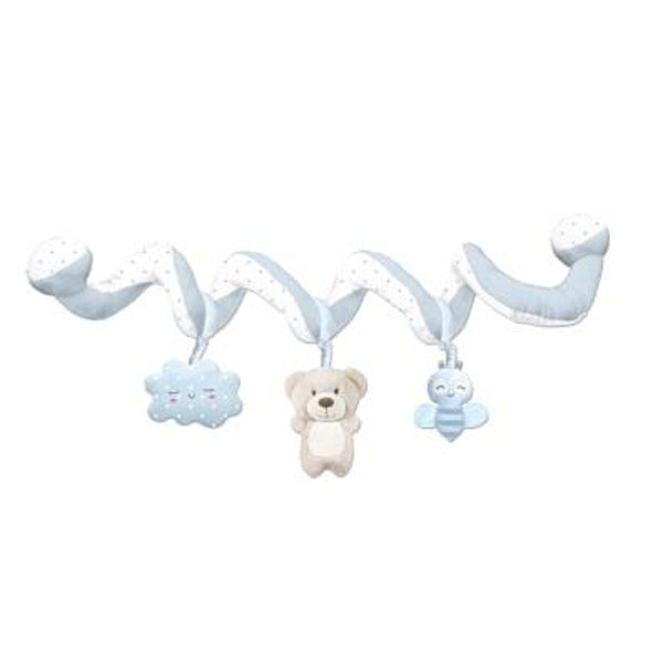 Plüss spirál babakocsira Osito Blue Interbaby