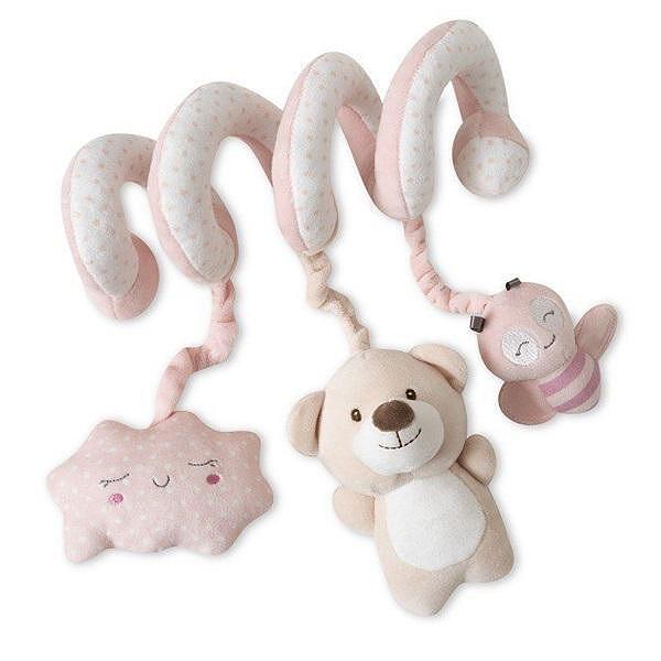 Плюшена Спирала За Количка Osito Pink Interbaby