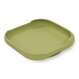 Силиконова Чиния Плато С Вакуум Blue Grey 005 74 Interbaby