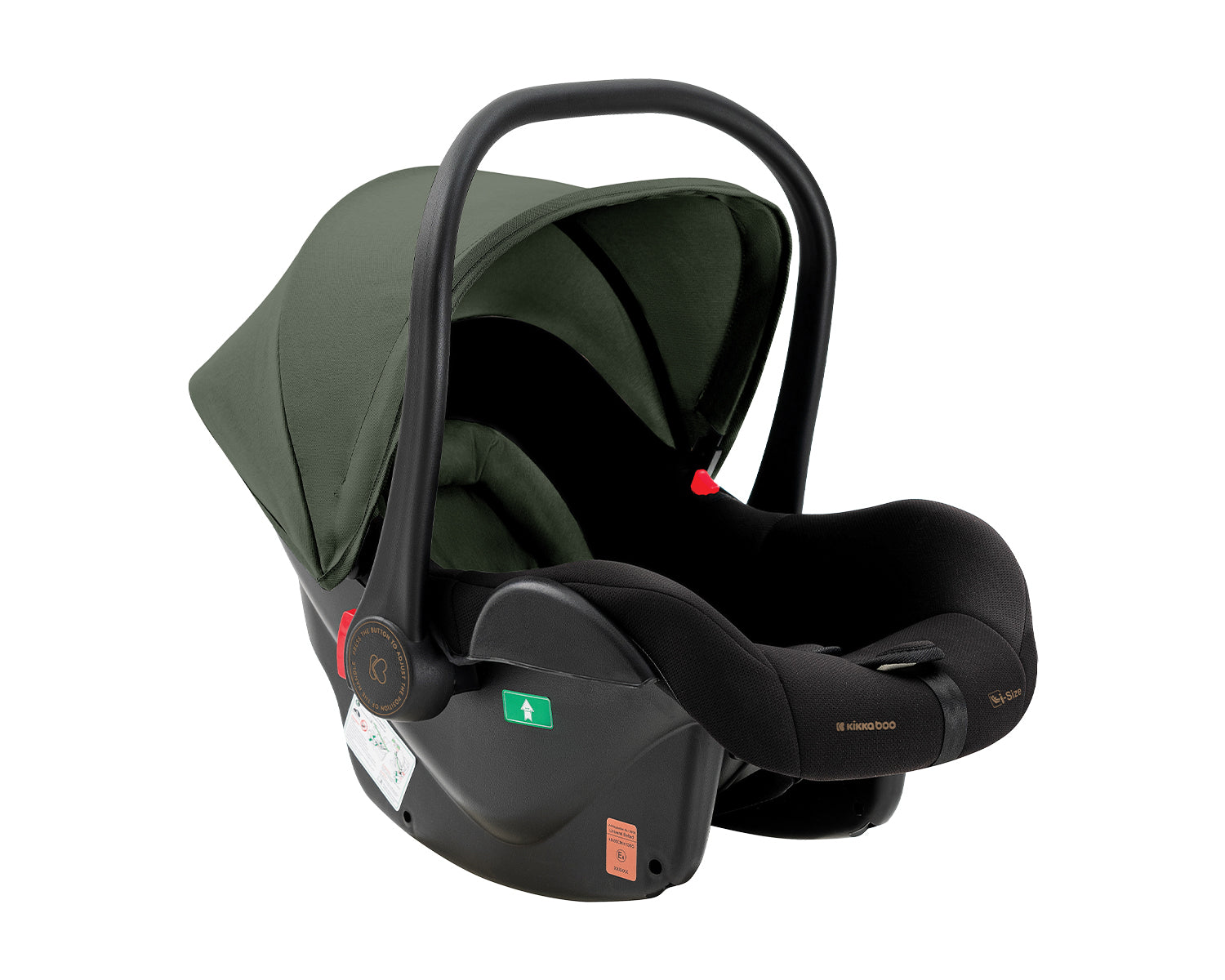 Комбинирана Количка 3В1 С Твърд Кош Irene Army Green 2024 --- BebeMama