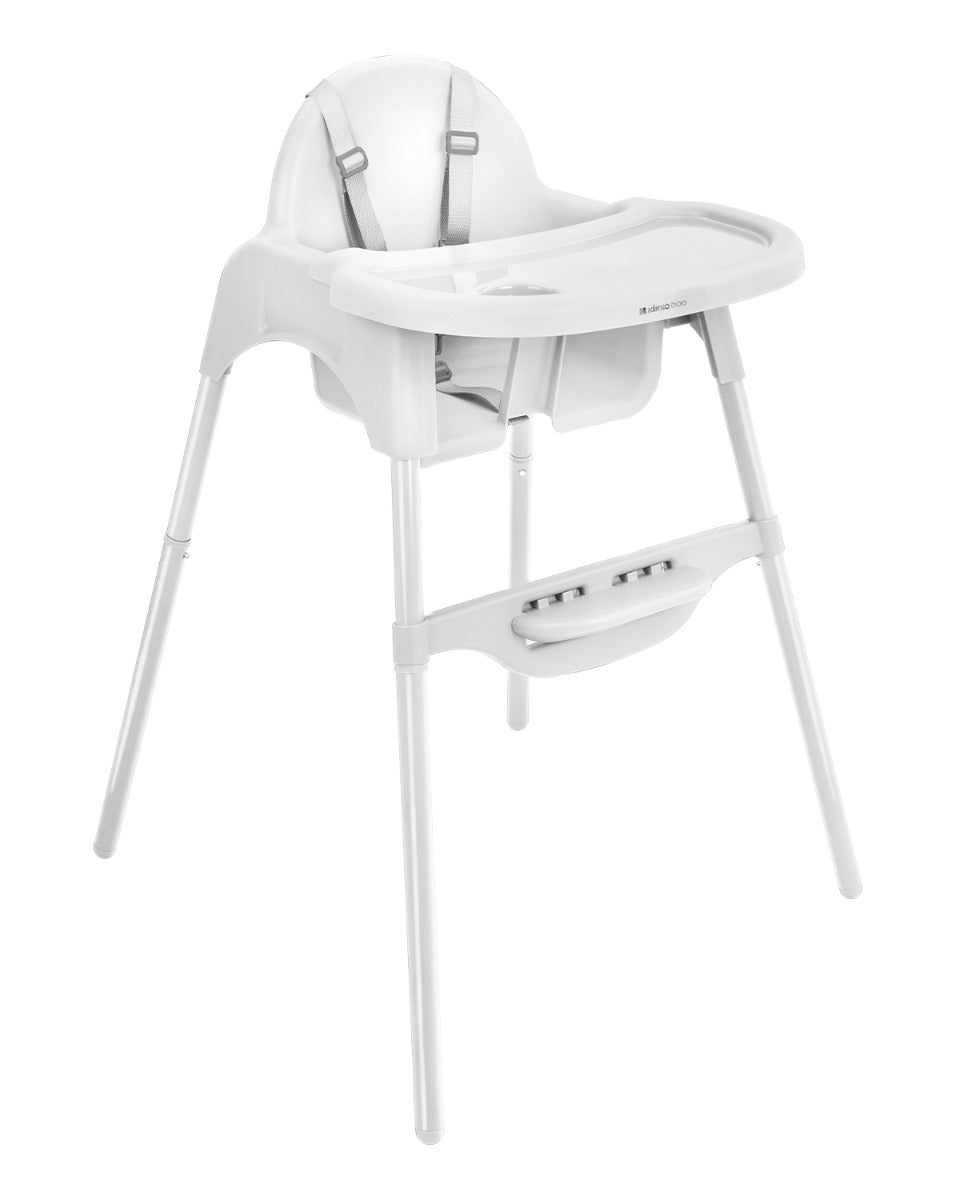 Стол За Хранене 2В1 Jammy Бял - Столчета За Хранене - Kikkaboo - BebeMama