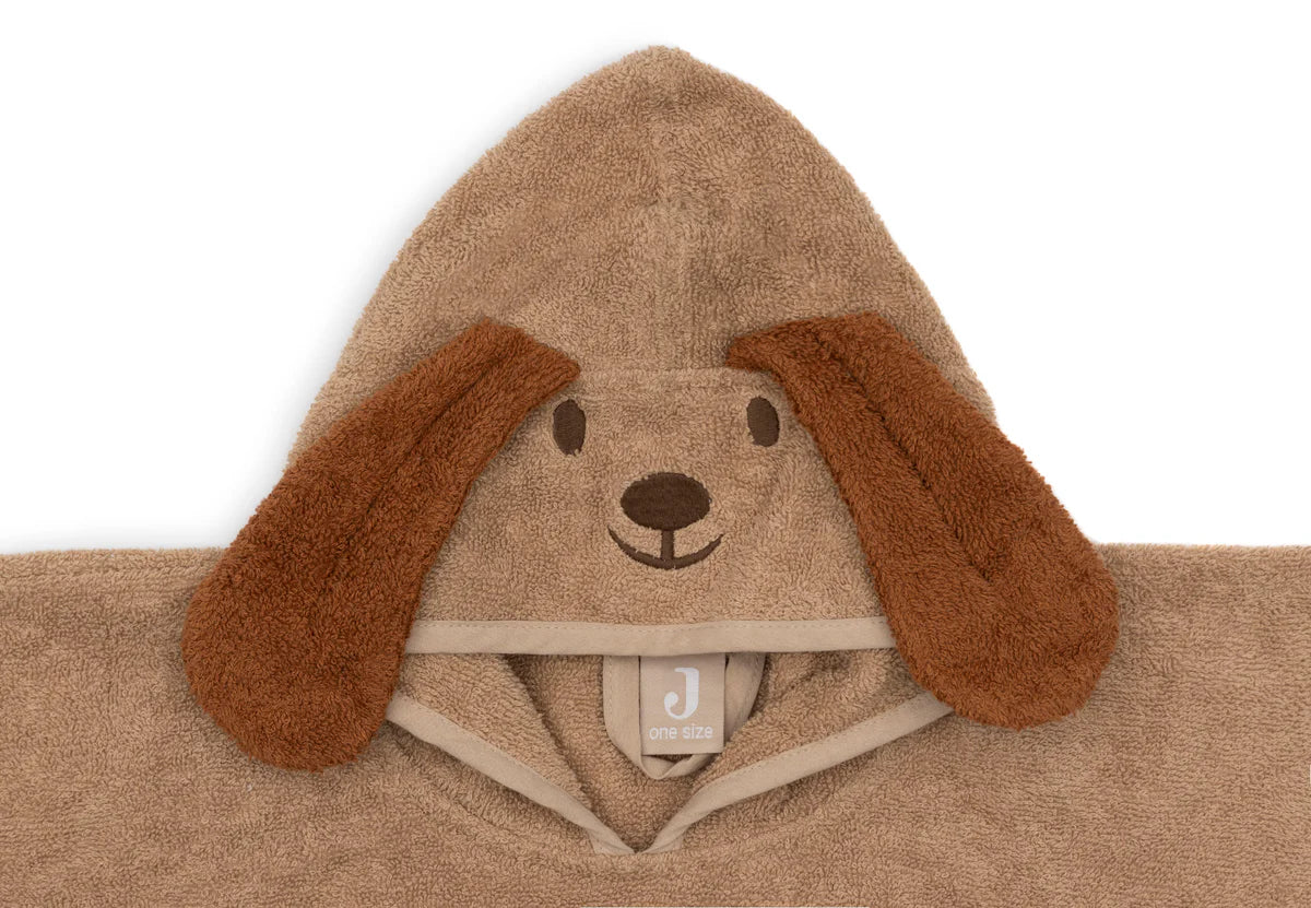 Бебешка Хавлия Пончо За Баня 75х75 См Diego Dog Biscuit Jollein
