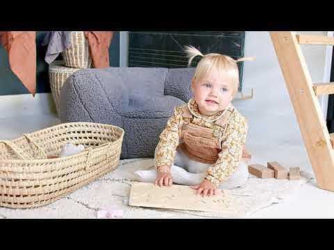 Jollein Moon Jeans kék gumi rágóka babáknak