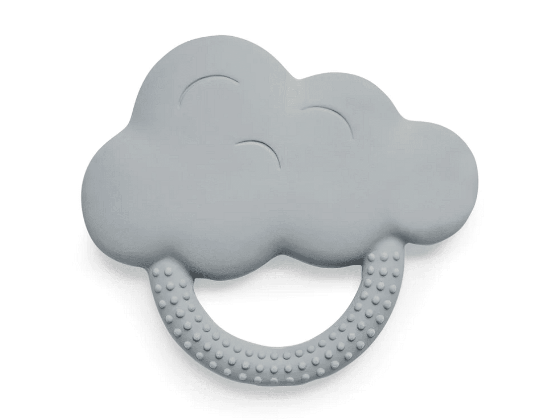 Бебешка Каучукова Гризалка Cloud Storm Grey Jollein