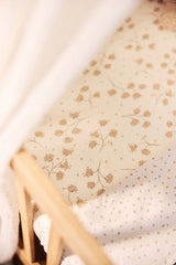 Бебешки Чаршаф Jersey 70x140 75x150cm Jersey Leafy Dreams Jollein