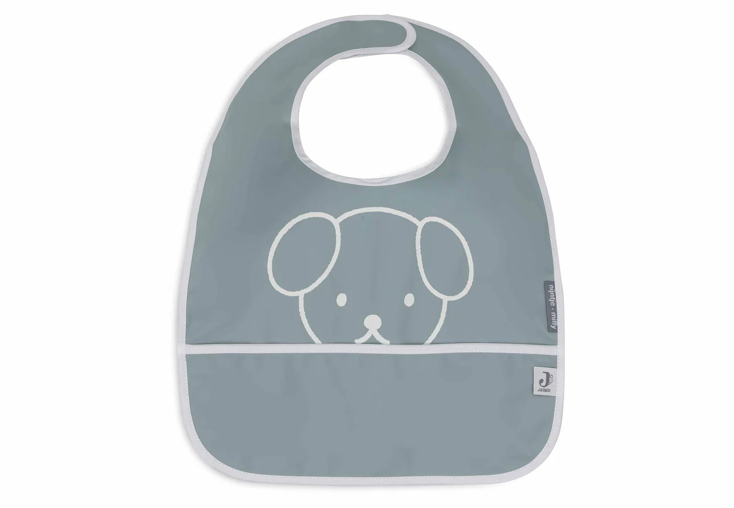 Бебешки Непромокаем Лигавник 2 Бр. Miffy Peekaboo Sea Green Jollein