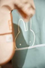 Бебешки Непромокаем Лигавник С Ръкави Miffy Peekaboo Sea Green Jollein