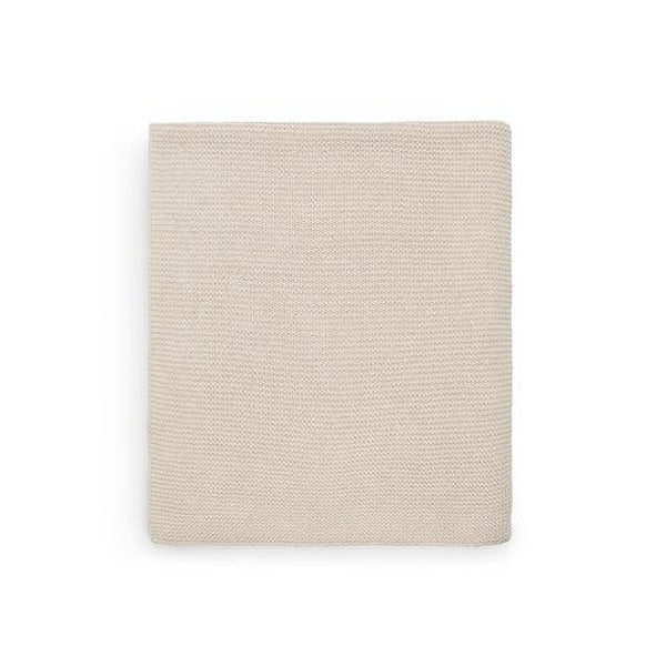 Бебешко Плетено Одеяло 75х100 См Basic Knit Nougat Jollein