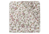 Чаршаф 60 120 См Jersey Retro Flowers Jollein