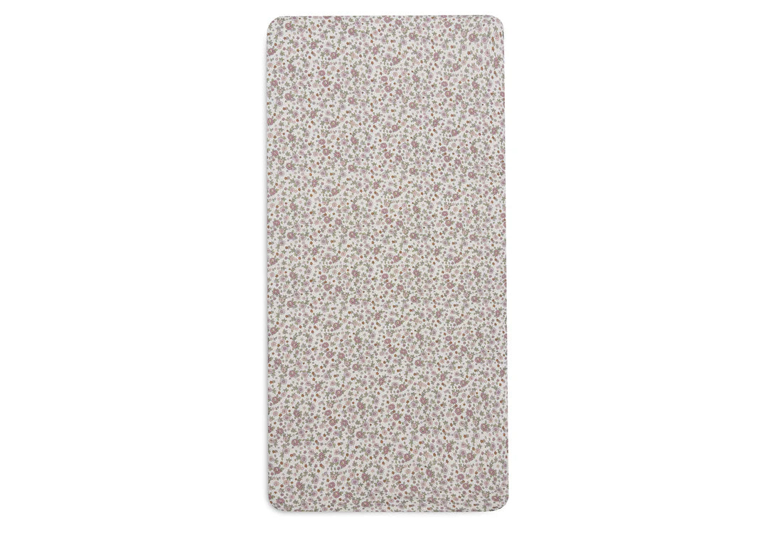 Чаршаф 60 120 См Jersey Retro Flowers Jollein