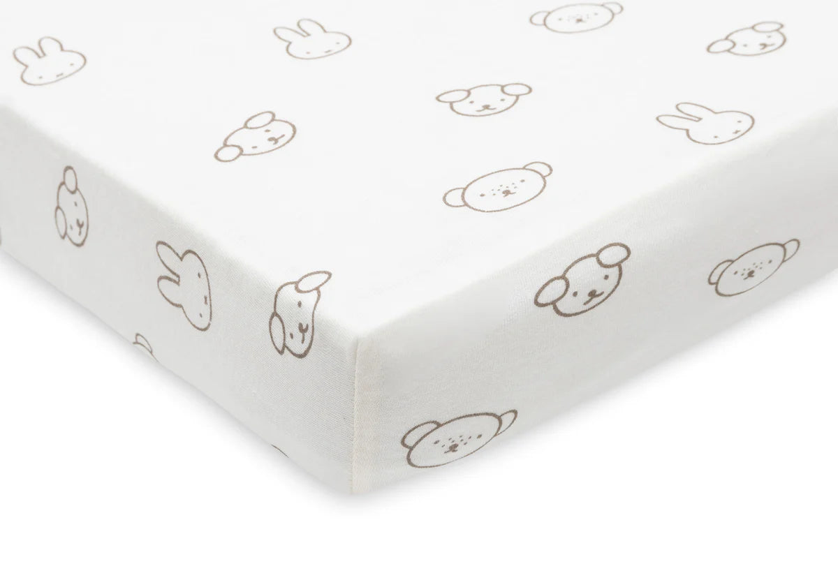 Детски Чаршаф С Ластик 40 50 Х 80 90 См Jersey Miffy And Friends Jollein