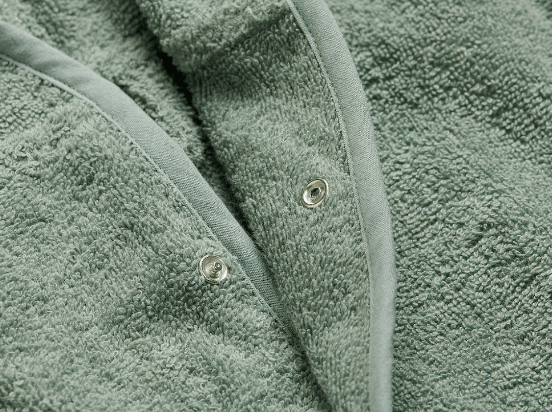 Детски Халат За Баня (1 2 Г.) Ash Green Jollein