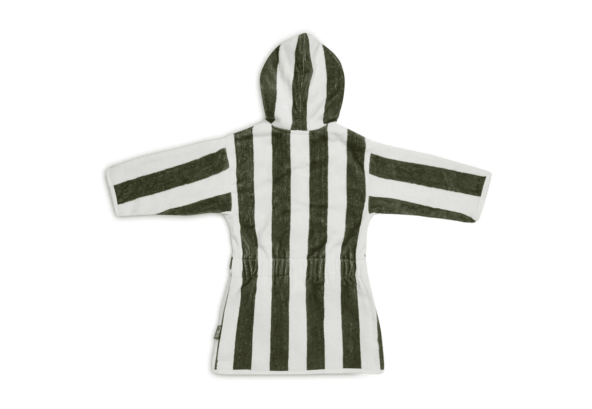 Детски Халат За Баня Stripe (1 2 Г.) Leaf Green Jollein