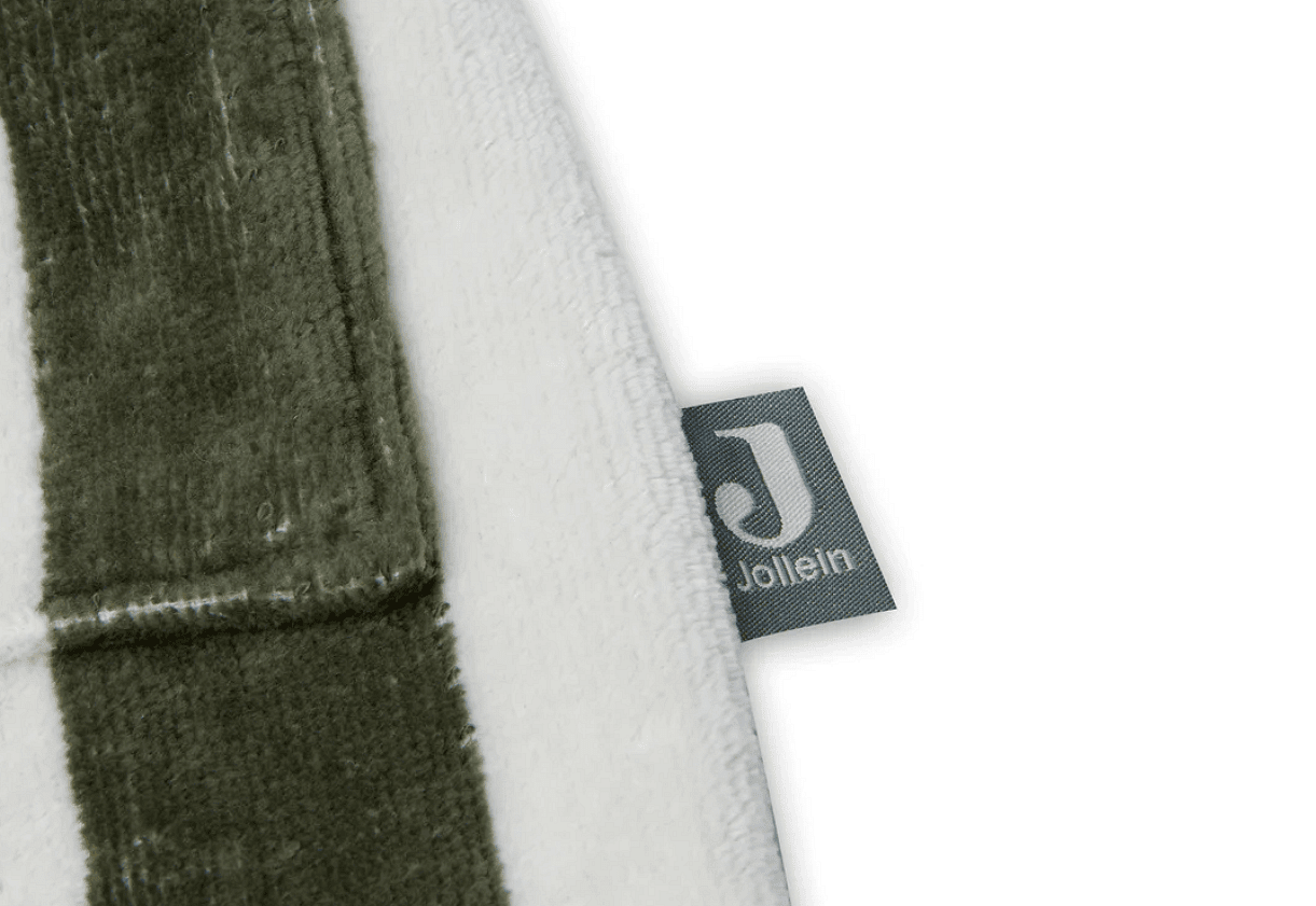 Детски Халат За Баня Stripe (1 2 Г.) Leaf Green Jollein