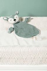 Кърпа Утешител За Залъгалка И Гушкане Deer Ash Green Jollein