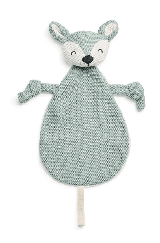 Кърпа Утешител За Залъгалка И Гушкане Deer Ash Green Jollein