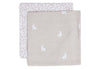 Комплект Муселинови Кърпи 31 X 31 См. 2 Бр. Dotted Rabbit Nougat Jollein