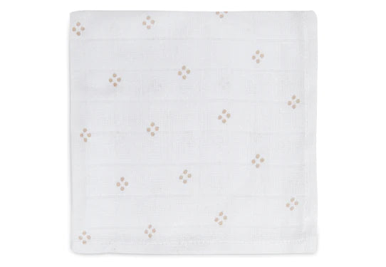 Комплект Муселинови Кърпи 31 X 31 См. 2 Бр. Pointelle Sun Biscuit Jollein