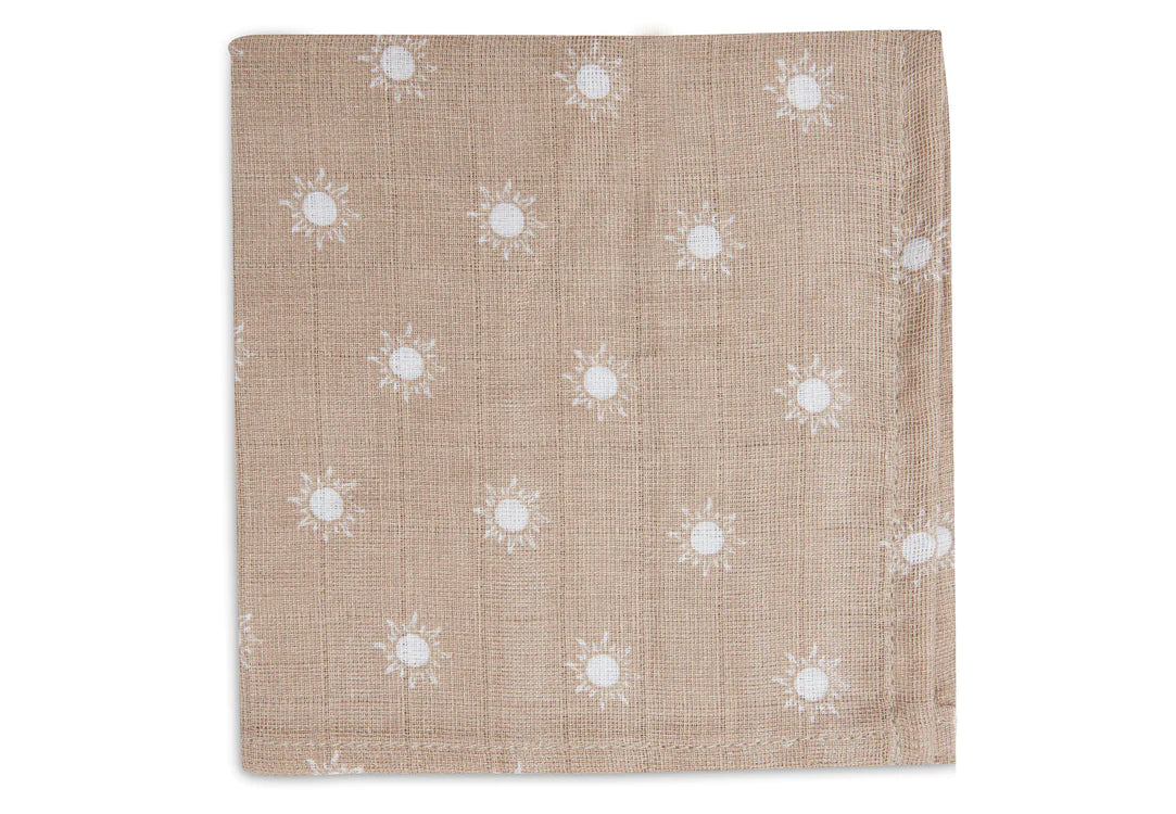 Комплект Муселинови Кърпи 31 X 31 См. 2 Бр. Pointelle Sun Biscuit Jollein