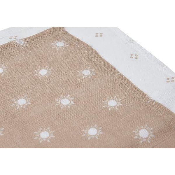 Комплект Муселинови Кърпи 31 X 31 См. 2 Бр. Pointelle Sun Biscuit Jollein